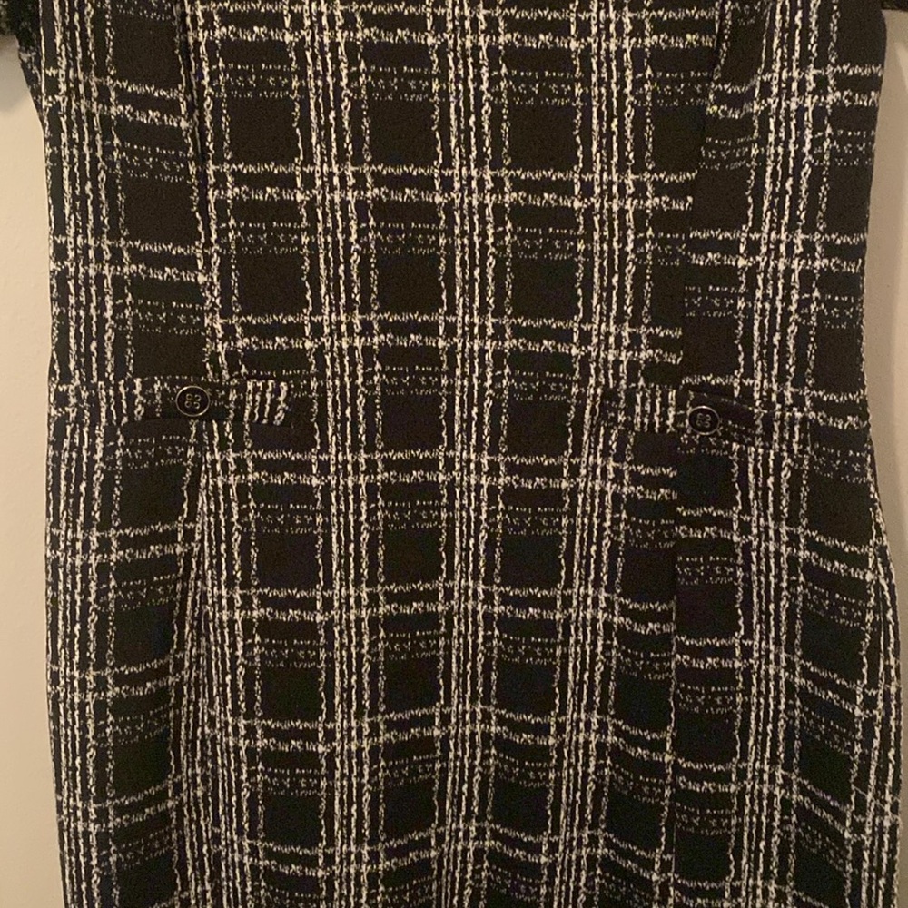 EnFocus Studios Black and White Pattern Dress [Size: 14] - Picture 3 of 5